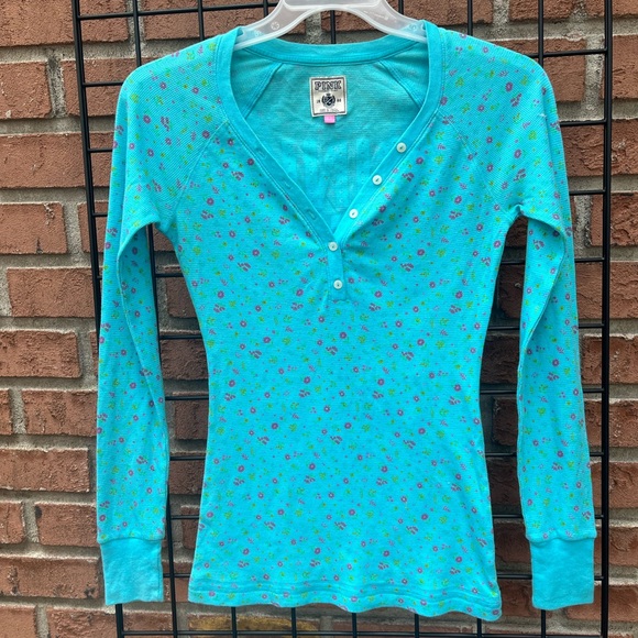 PINK Victoria's Secret Tops - Victoria’s Secret Pink Long-sleeve Shirt Size S